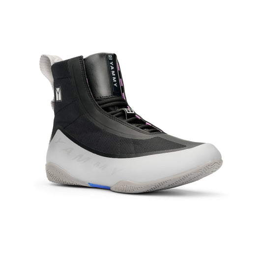 YAMMY Boxing Flux Mid Black/Warm Grey Boxing Boots