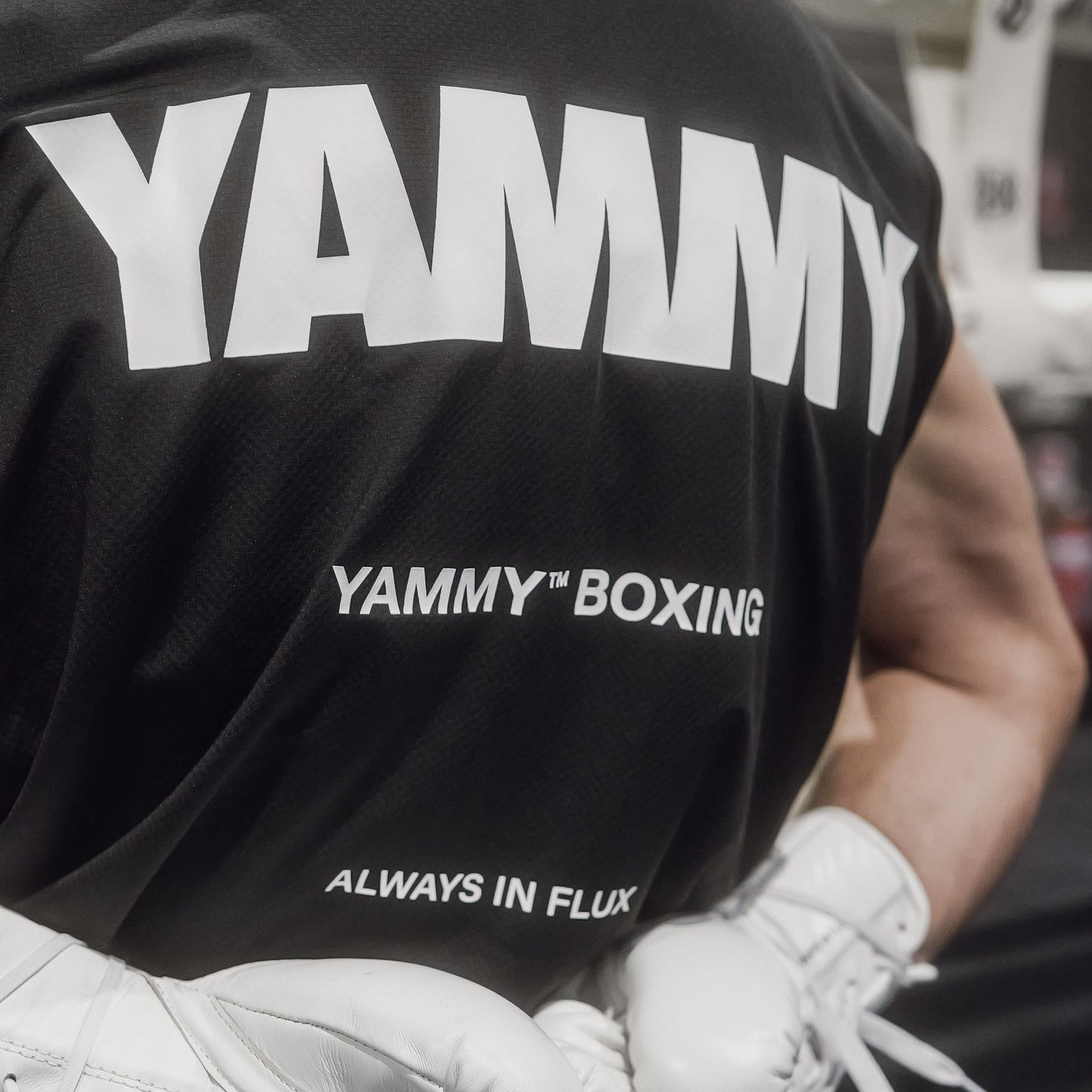 YAMMY Boxing Billboard Mesh Tank