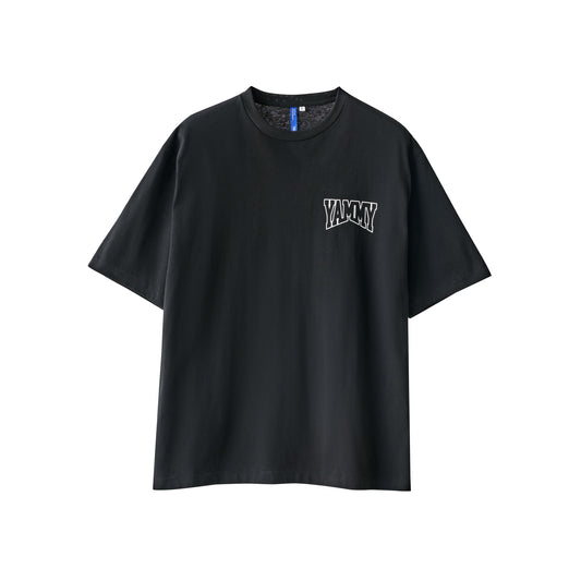 YAMMY Boxing Yam Cat Champ Tee Black