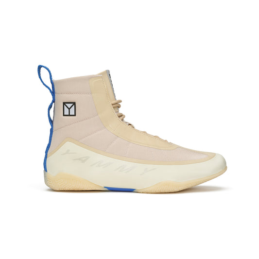 YAMMY Flux Mid Beige/Cream boxing boots
