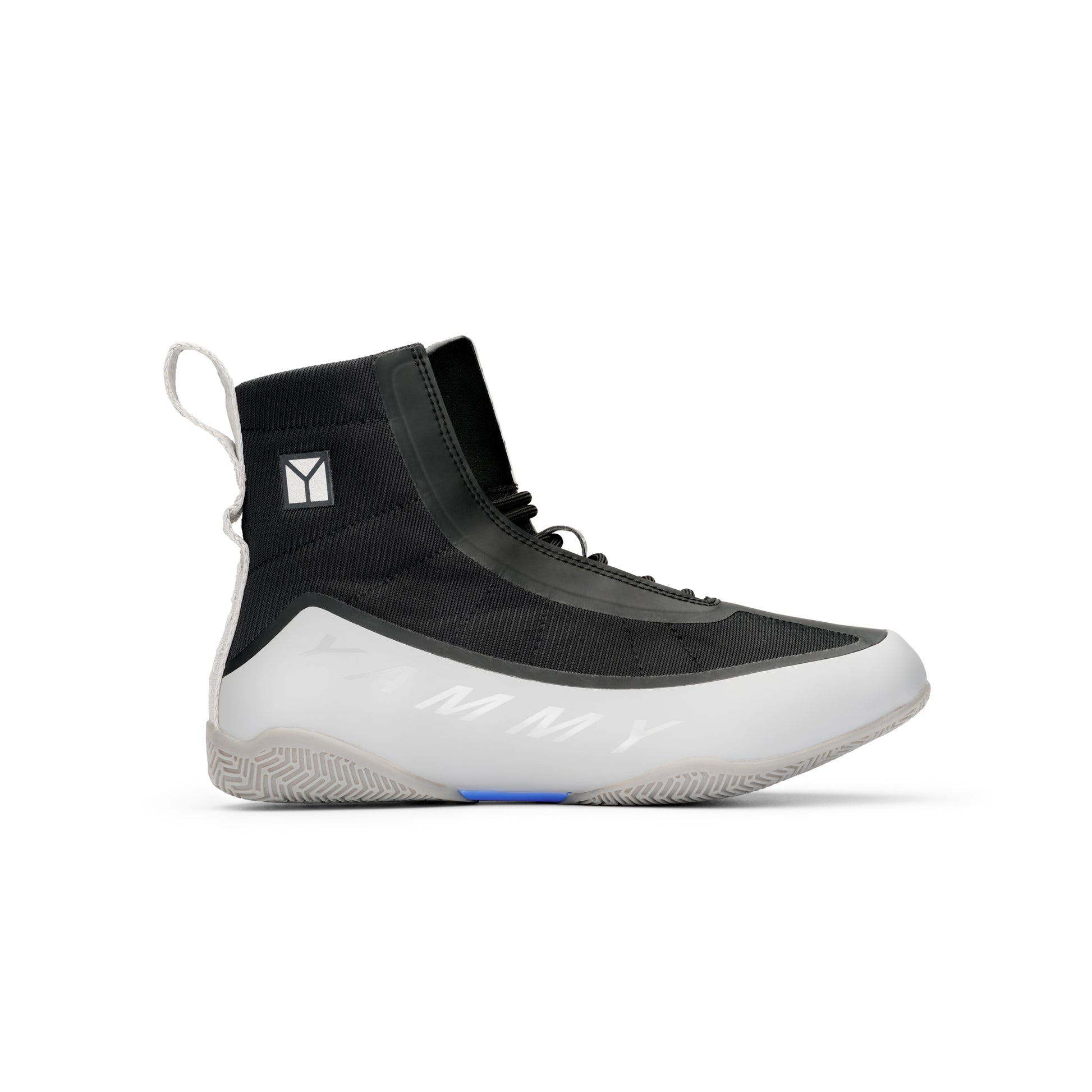 YAMMY Boxing Flux Mid Black/Warm Grey Boxing Boots