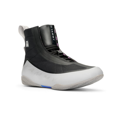 YAMMY Boxing Flux Mid Black/Warm Grey Boxing Boots