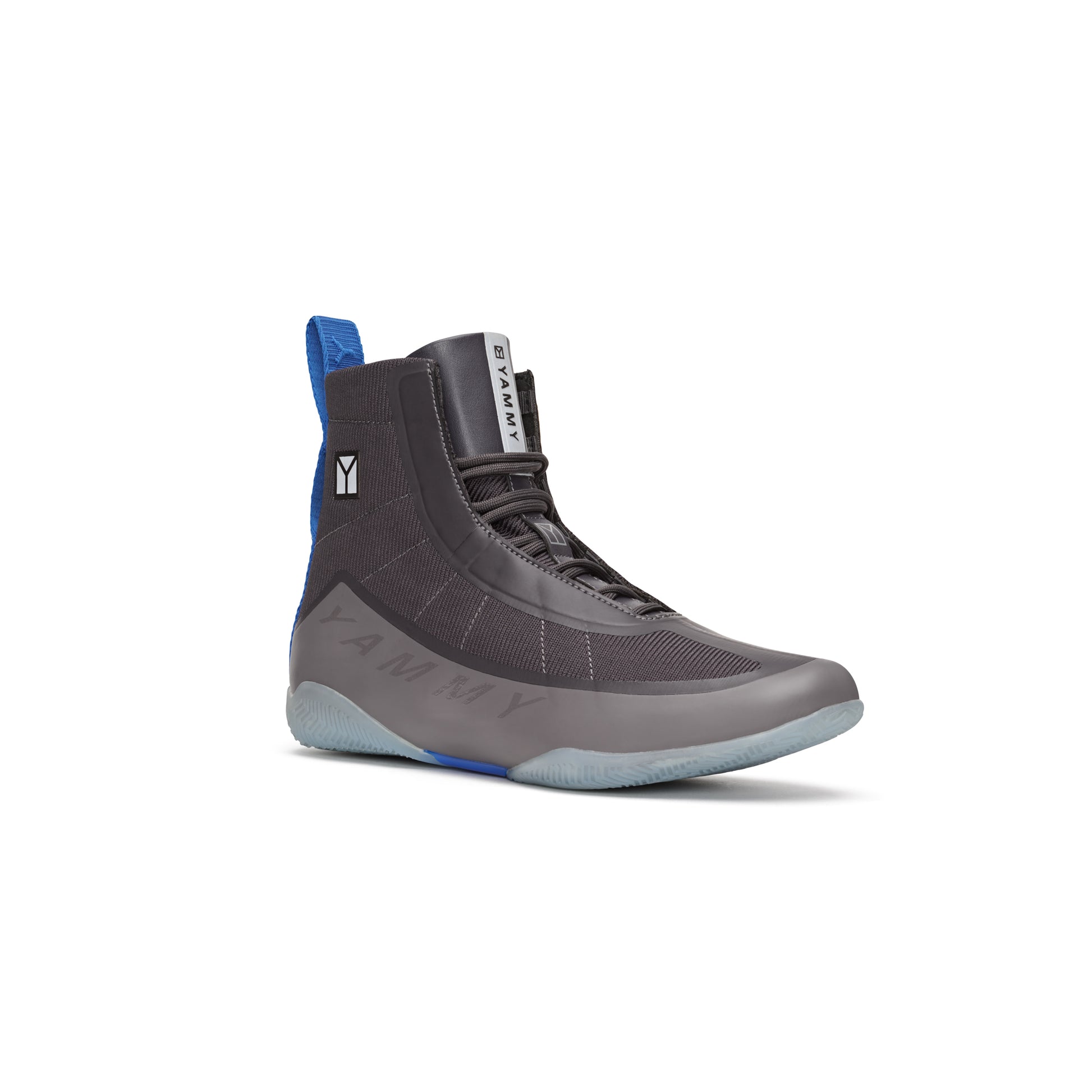 YAMMY Flux Mid Charcoal/Grey boxing boots