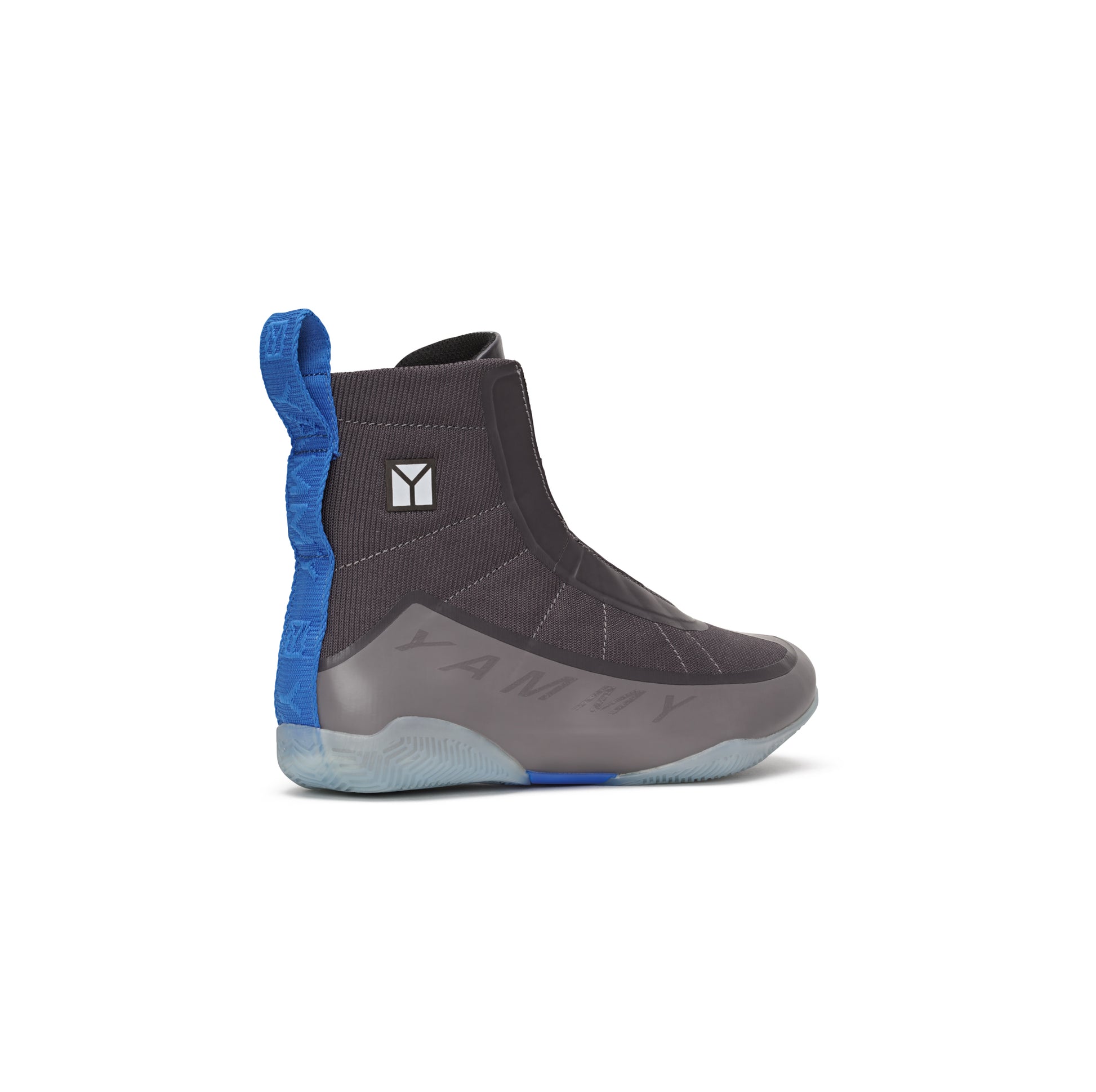 YAMMY Flux Mid Charcoal/Grey boxing boots