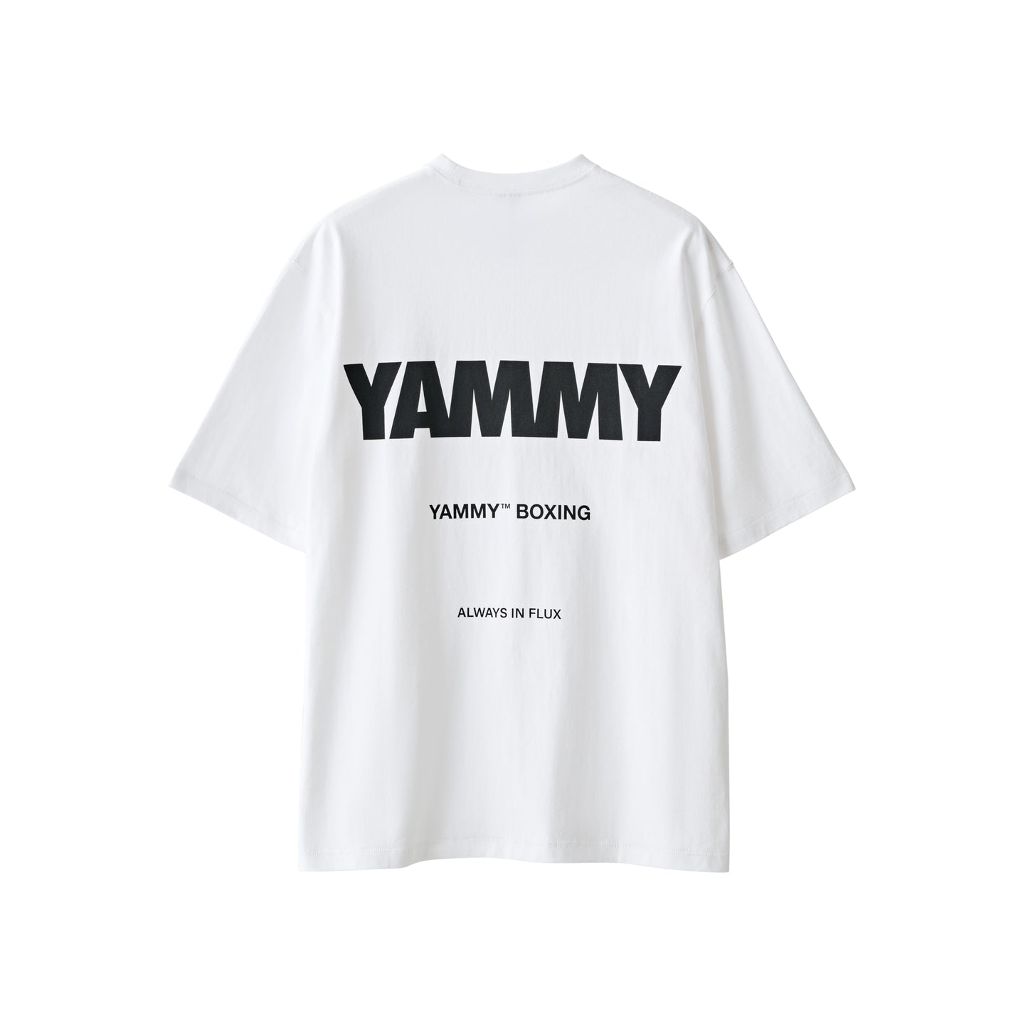 YAMMY Boxing Billboard Tshirt White