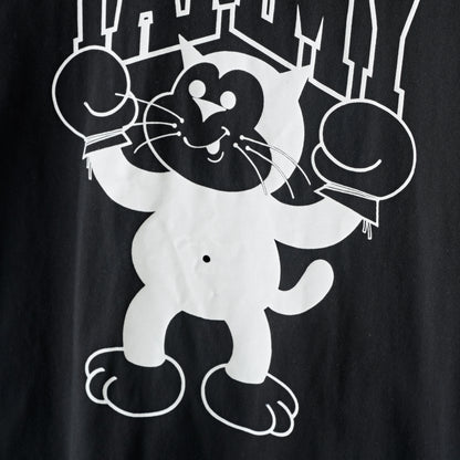 YAMMY Boxing Yam Cat Champ Tee Black