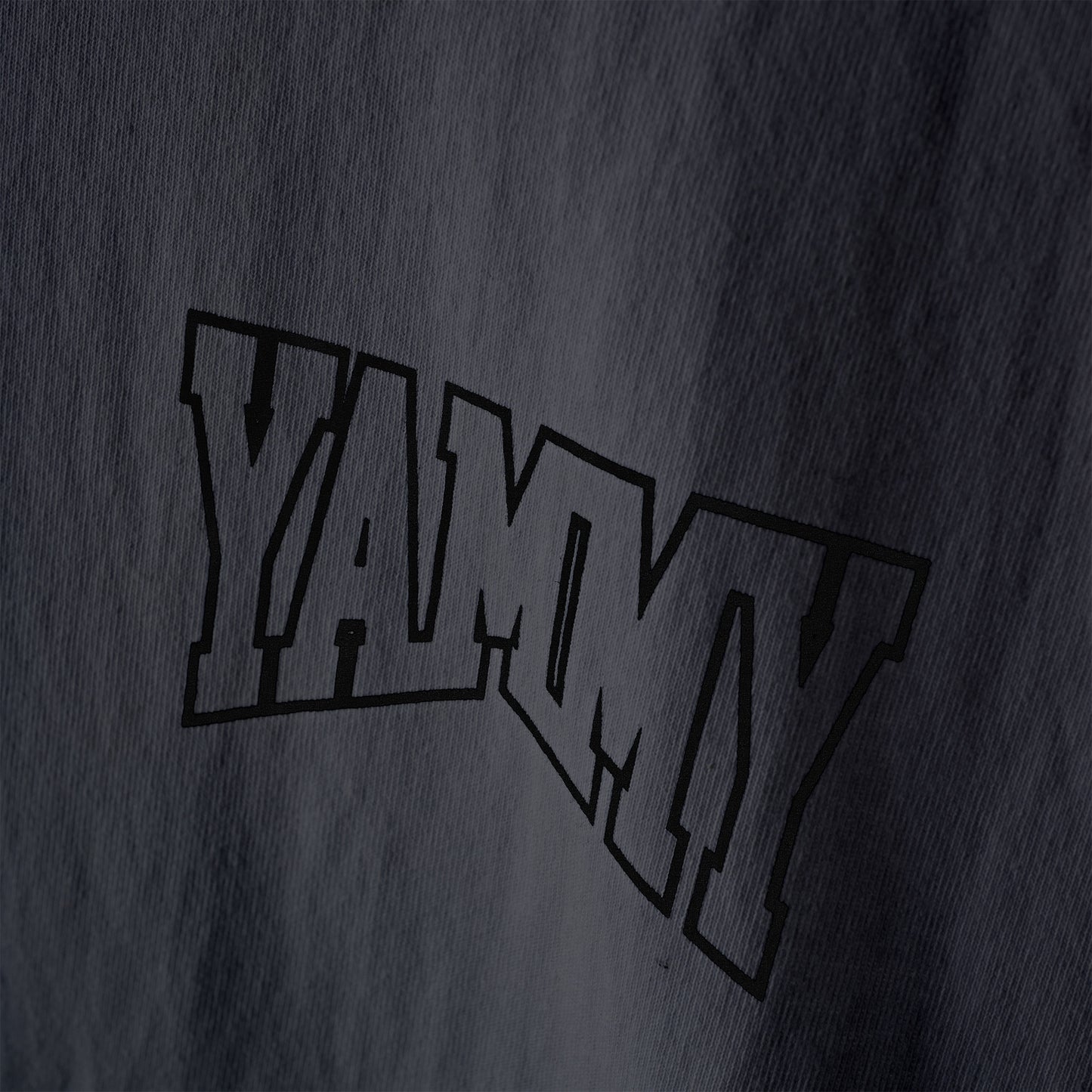 YAMMY Boxing Yam Cat Champ Tee Charcoal