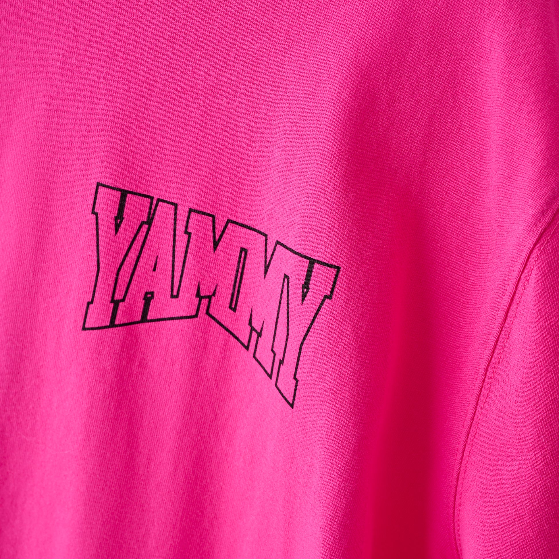 YAMMY Boxing Yam Cat Champ Tee Pink