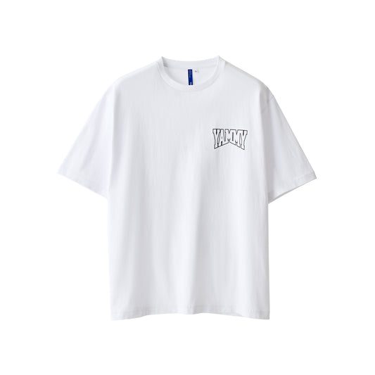 YAMMY Boxing Yam Cat Champ Tee White
