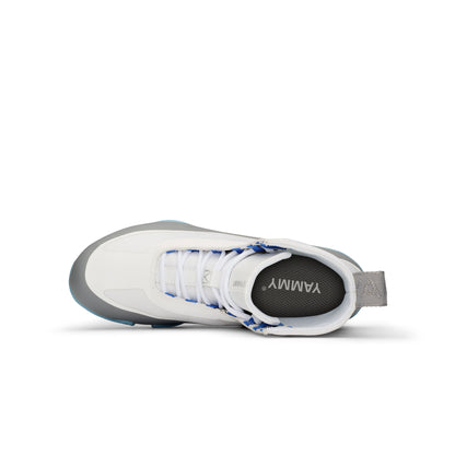 YAMMY Boxing Flux Mid White/Warm Grey Boxing Boots