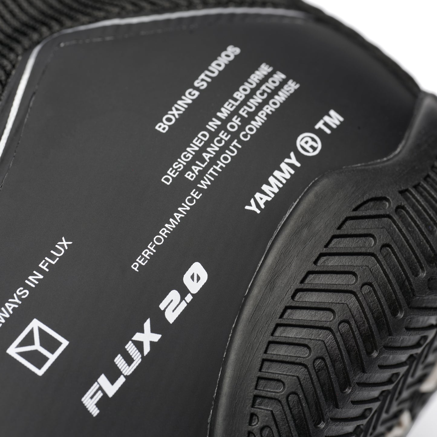 YAMMY Boxing Flux Mid 2.0 Boxing Boots Black X-Ray