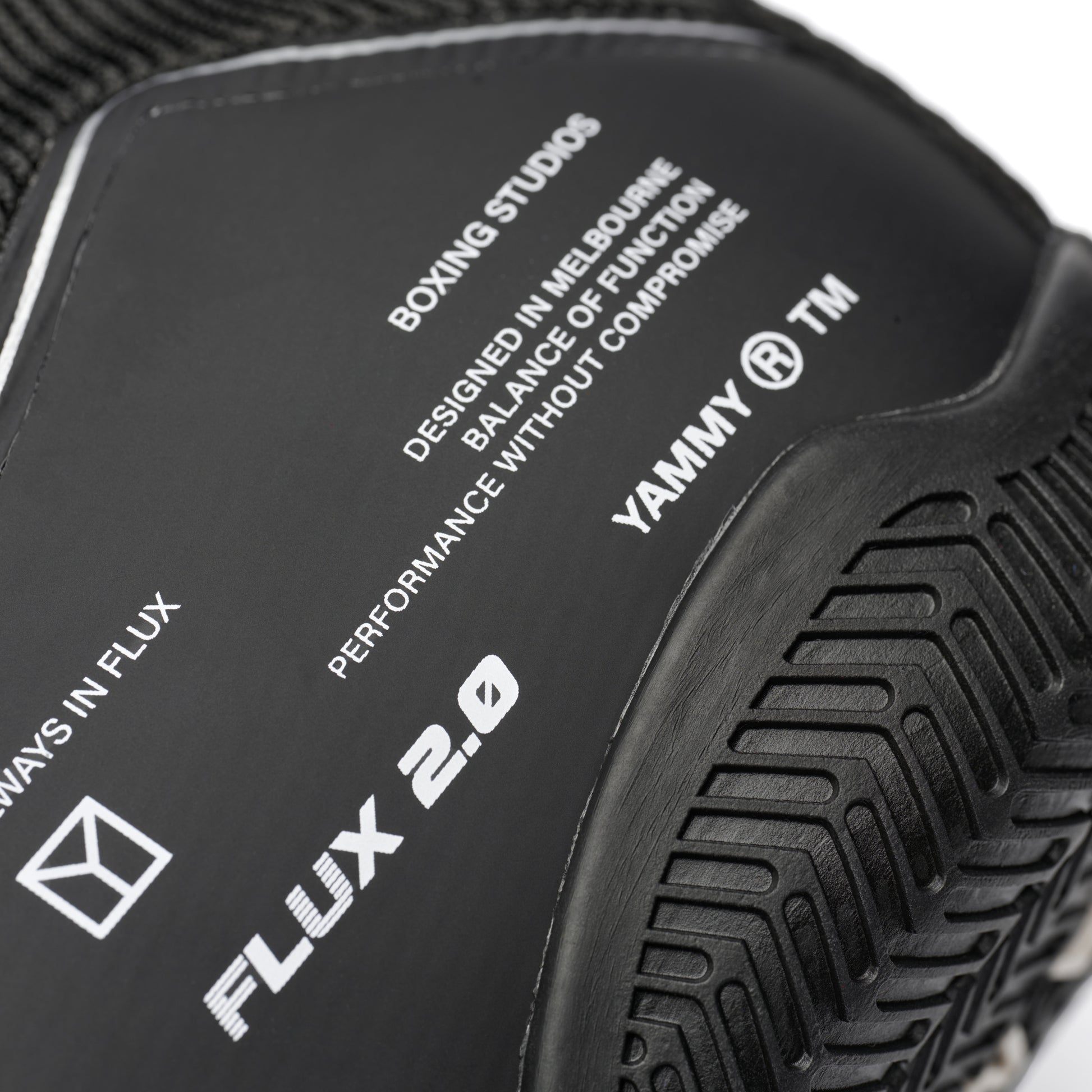 YAMMY Boxing Flux Mid 2.0 Boxing Boots Black X-Ray