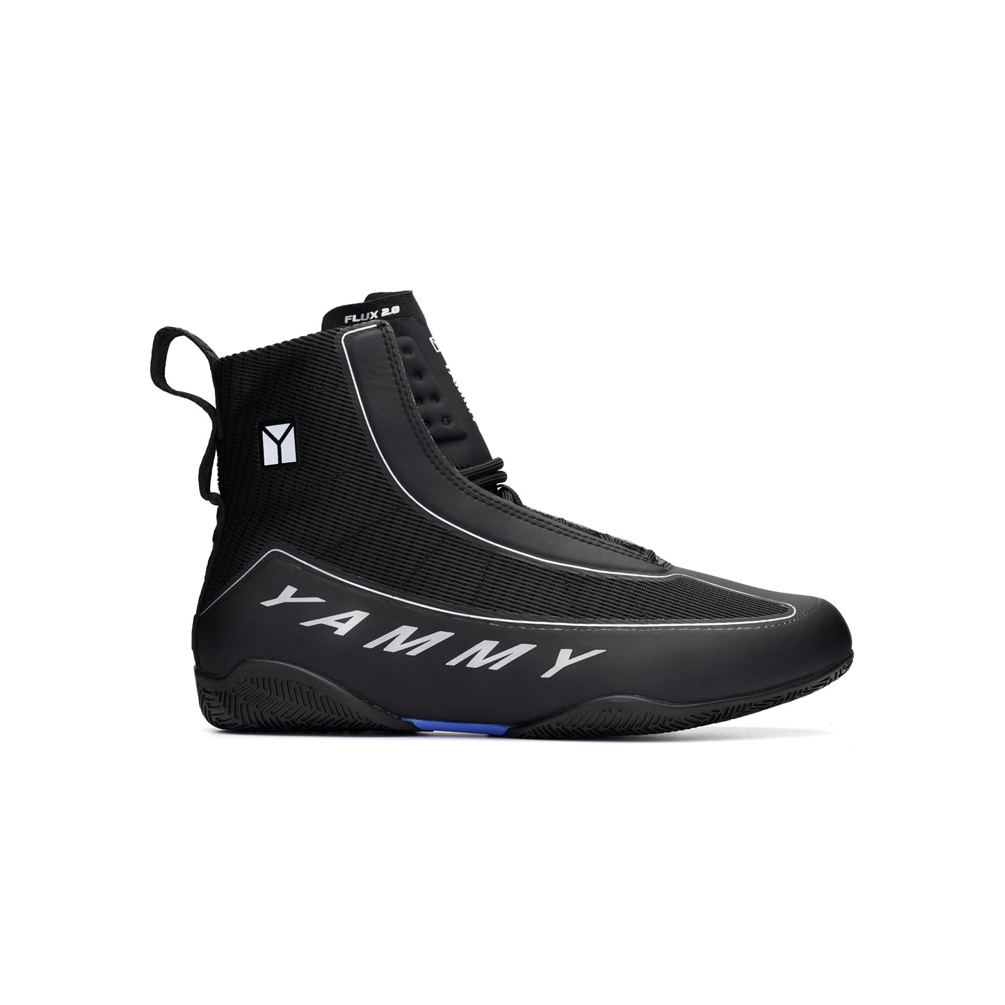 YAMMY Boxing Flux Mid 2.0 Boxing Boots Black X-Ray
