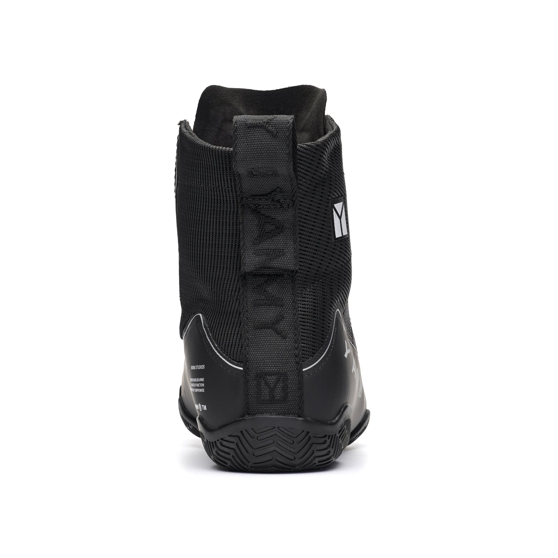 YAMMY Boxing Flux Mid 2.0 Boxing Boots Black X-Ray