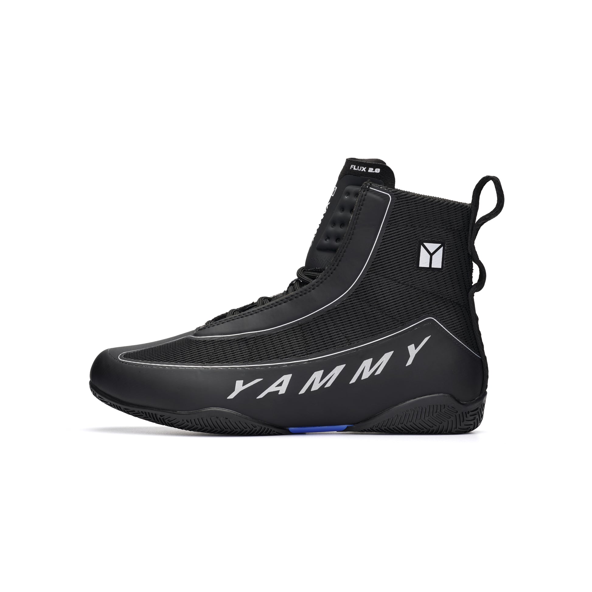 YAMMY Boxing Flux Mid 2.0 Boxing Boots Black X-Ray