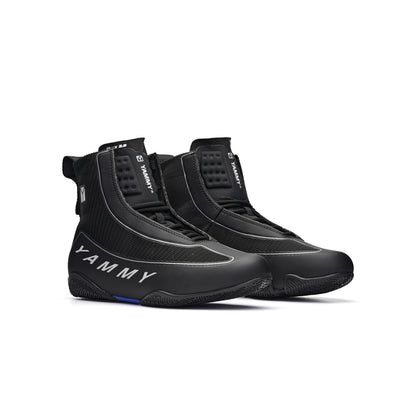 YAMMY Boxing Flux Mid 2.0 Boxing Boots Black X-Ray