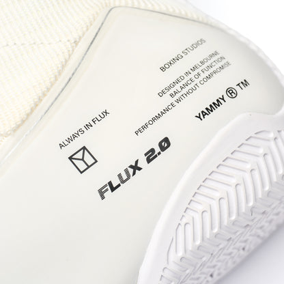 YAMMY Boxing Flux Mid 2.0 Boxing Boots White X-Ray