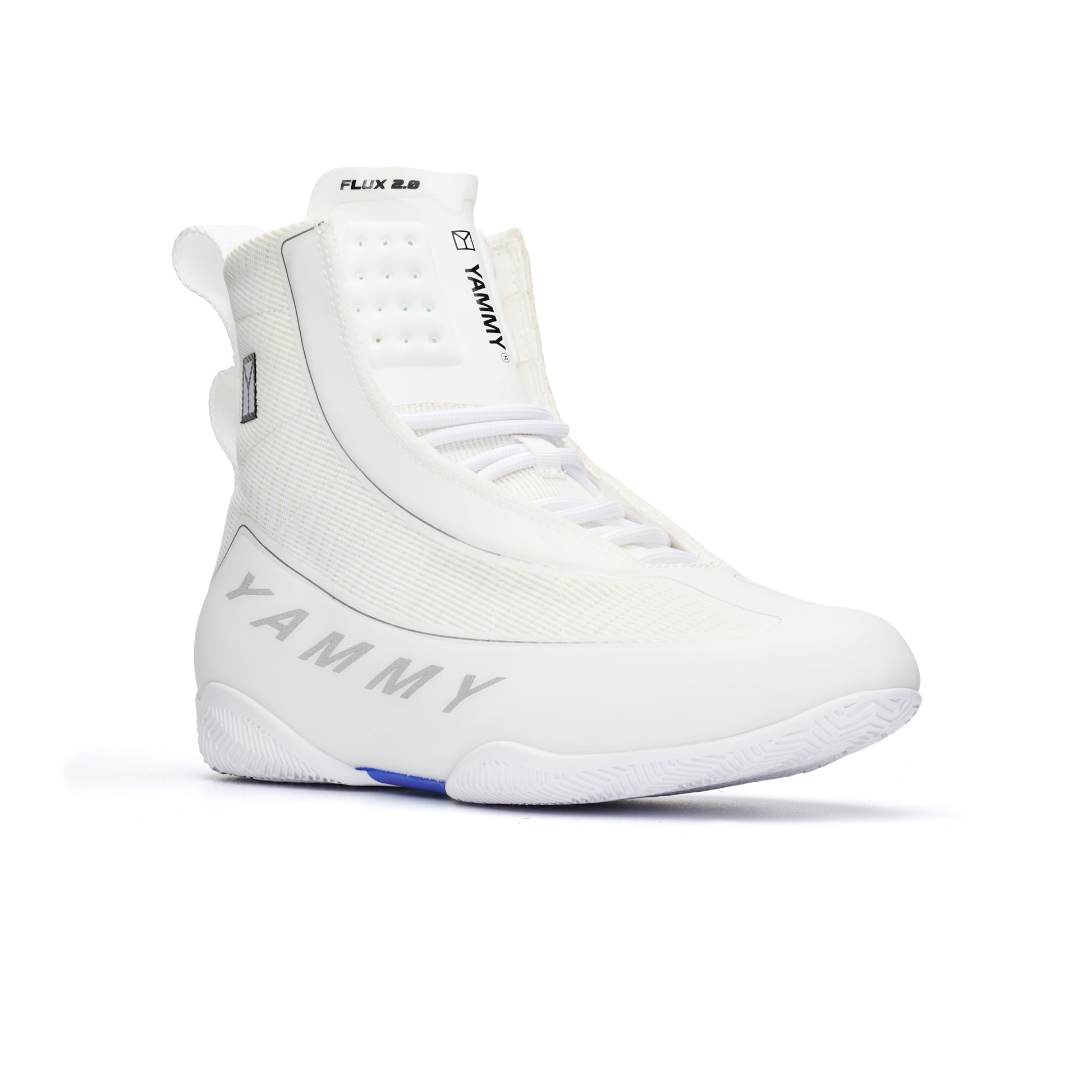 YAMMY Boxing Flux Mid 2.0 Boxing Boots White X-Ray