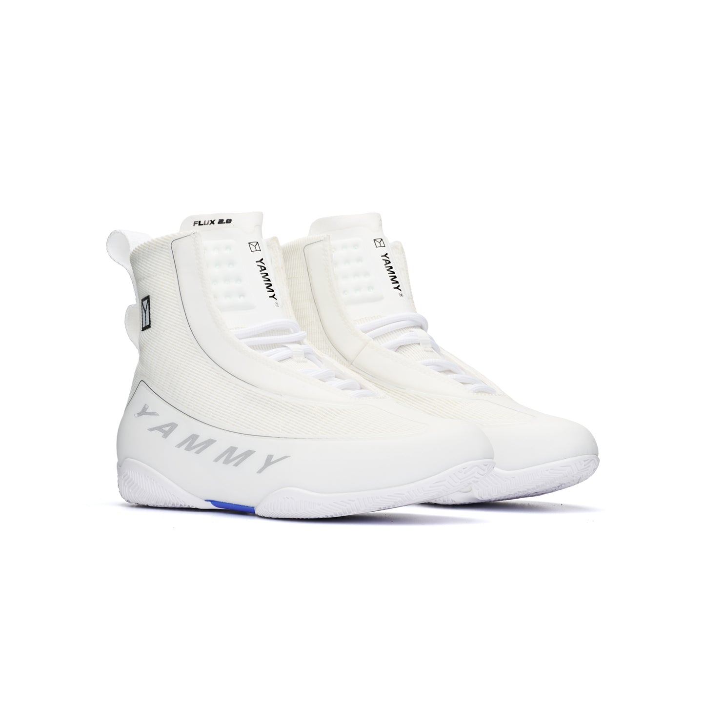 YAMMY Boxing Flux Mid 2.0 Boxing Boots White X-Ray