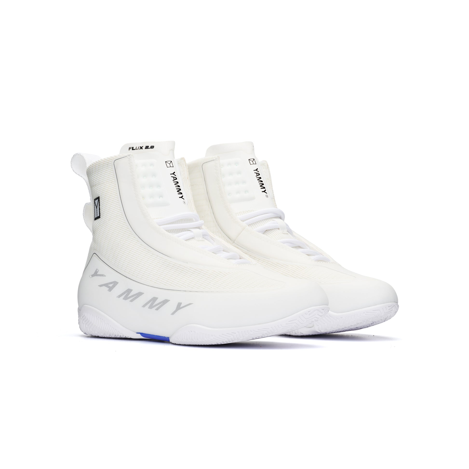 YAMMY Boxing Flux Mid 2.0 Boxing Boots White X-Ray