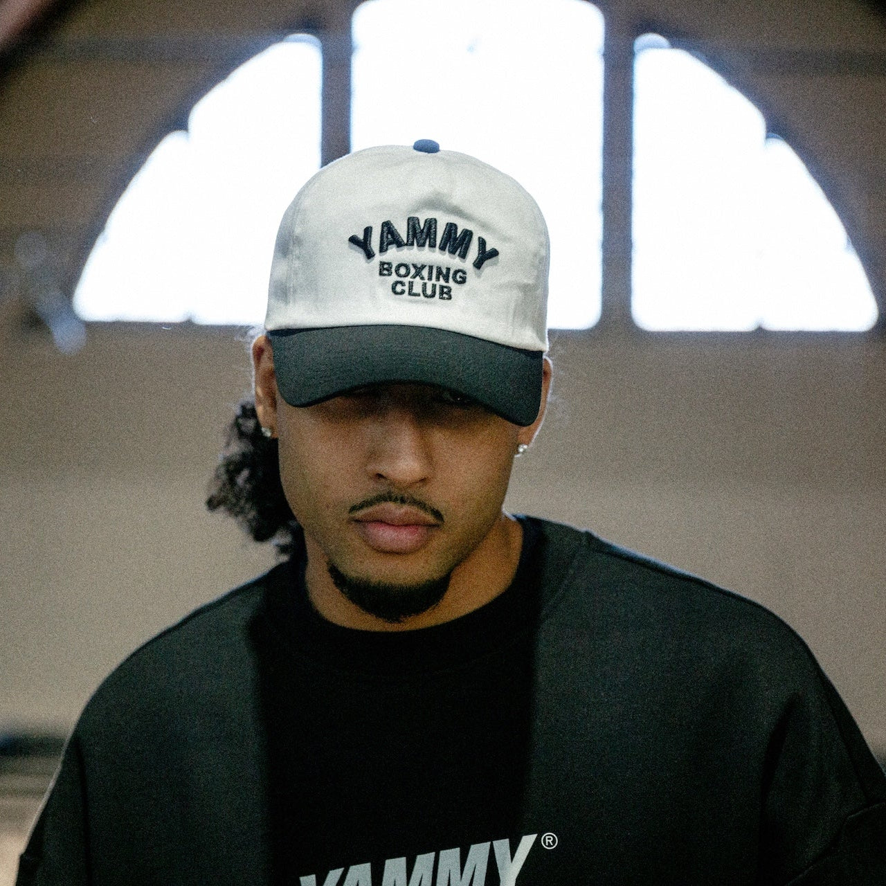 YAMMY Boxing Club Cap White/Black