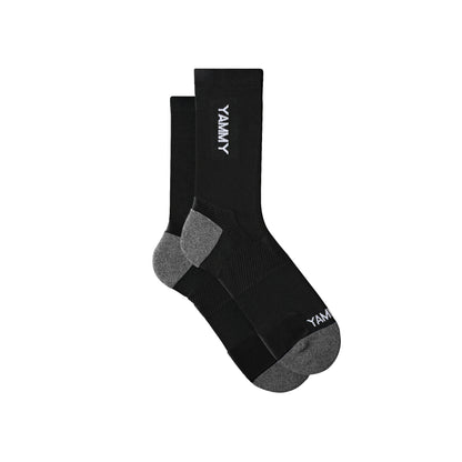 YAMMY BOXING FLUX MID TECH SOCK BLACK/WHITE