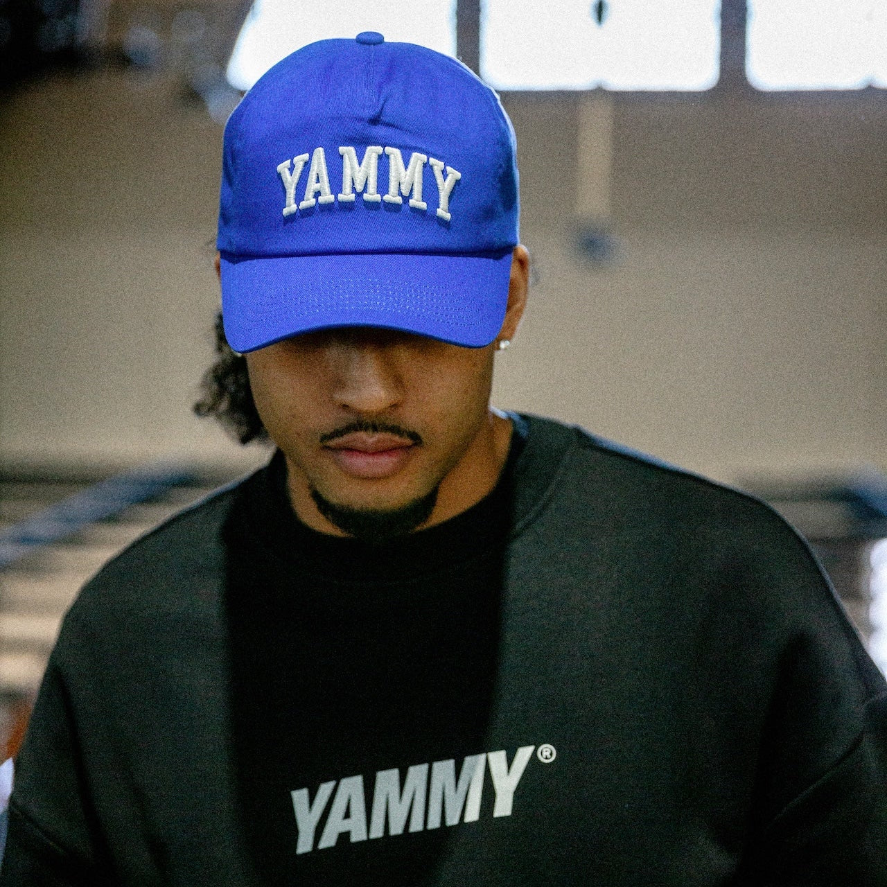 YAMMY Boxing Mayhem Cap Blue/White
