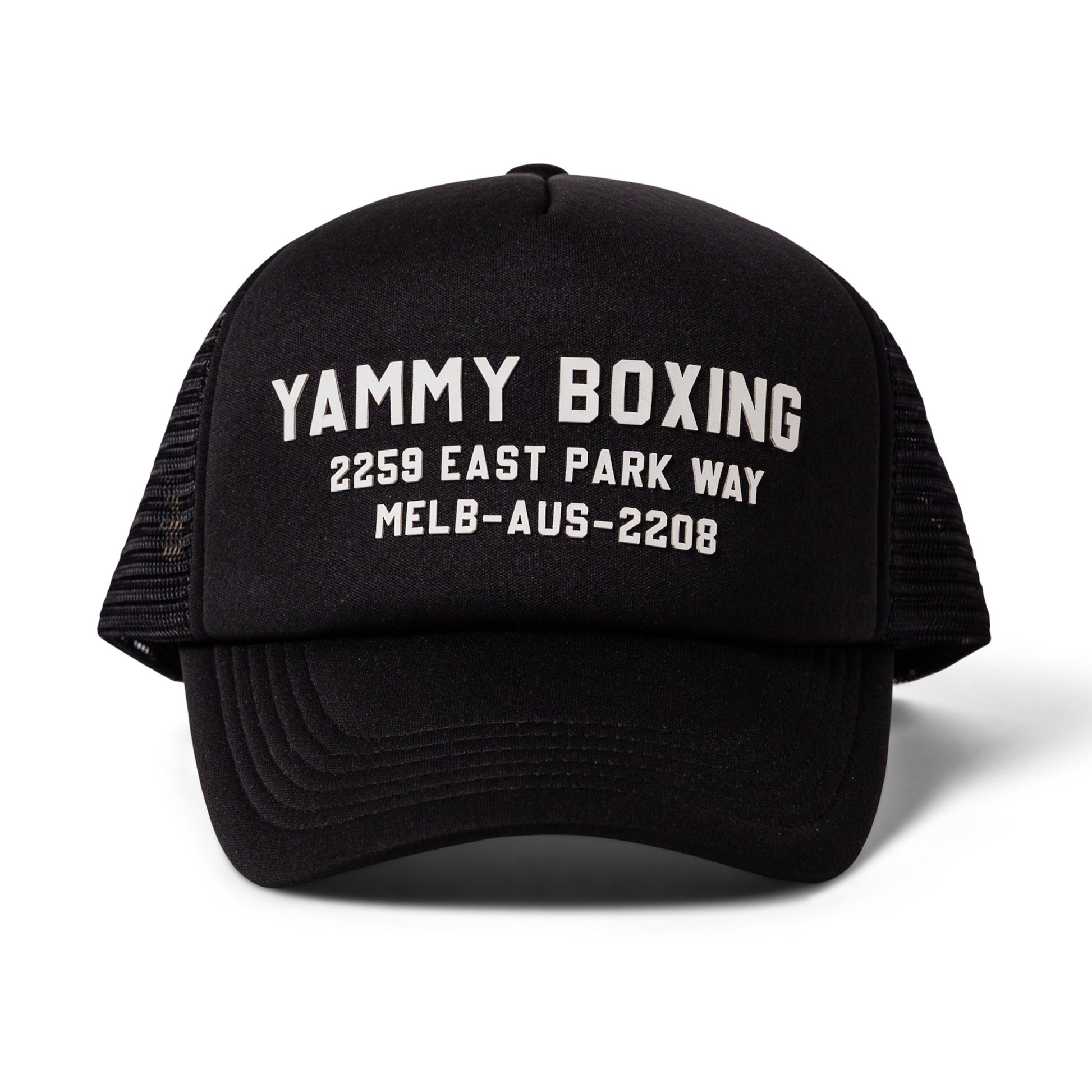 YAMMY Boxing Parkway Trucker Cap Black/White