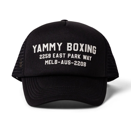 YAMMY Boxing Parkway Trucker Cap Black/White