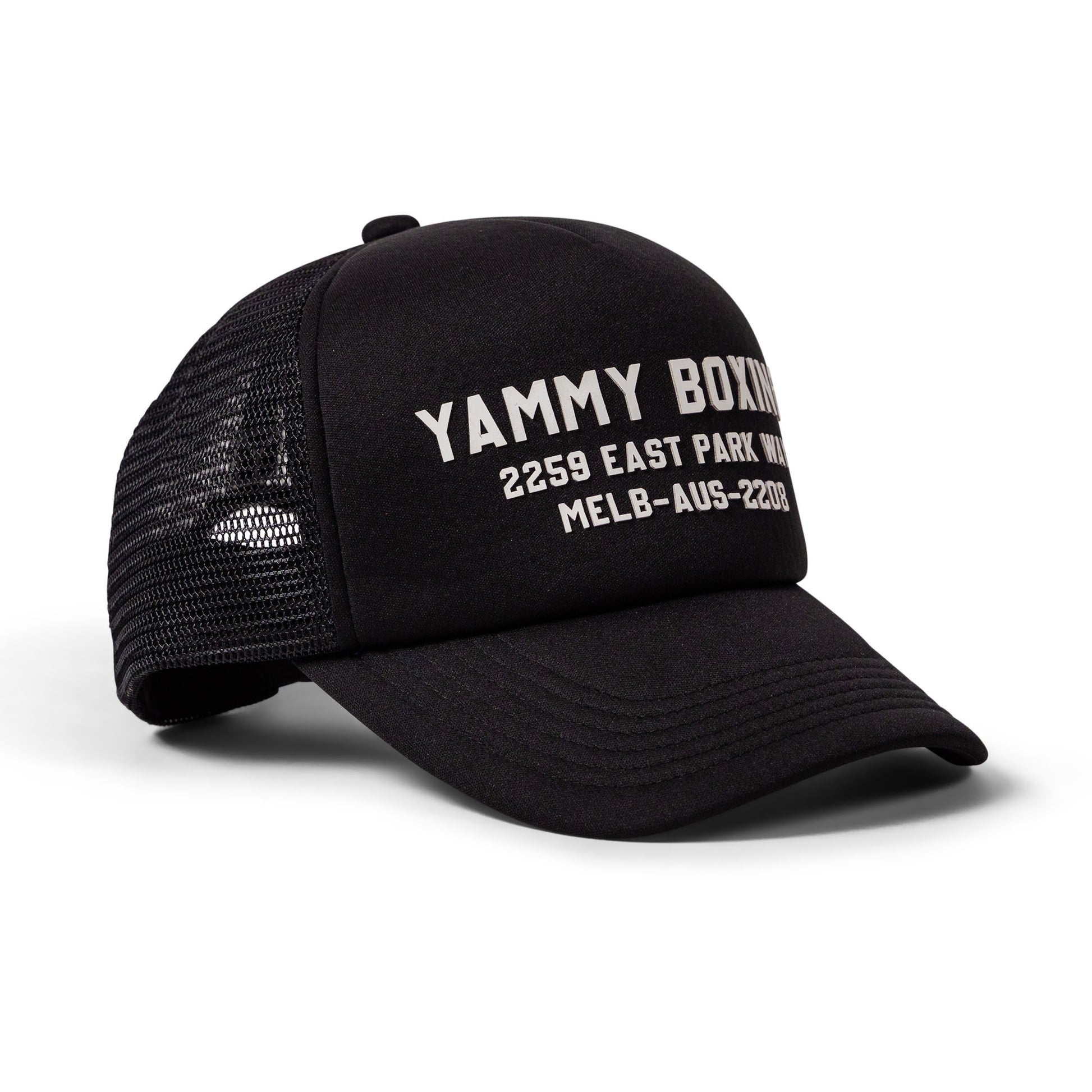 YAMMY Boxing Parkway Trucker Cap Black/White
